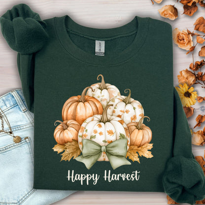 Happy Harvest Pumpkins Sweatshirt
