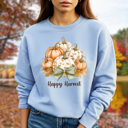 Happy Harvest Pumpkins Sweatshirt