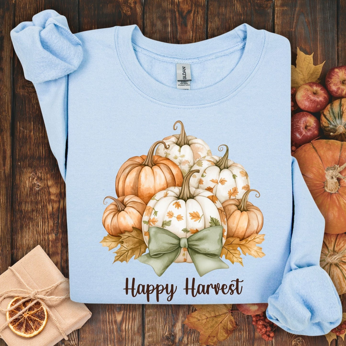 Happy Harvest Pumpkins Sweatshirt