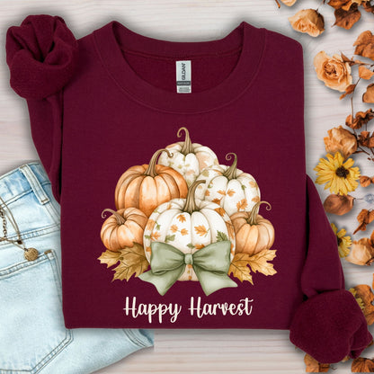 Happy Harvest Pumpkins Sweatshirt