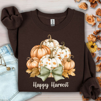 Happy Harvest Pumpkins Sweatshirt