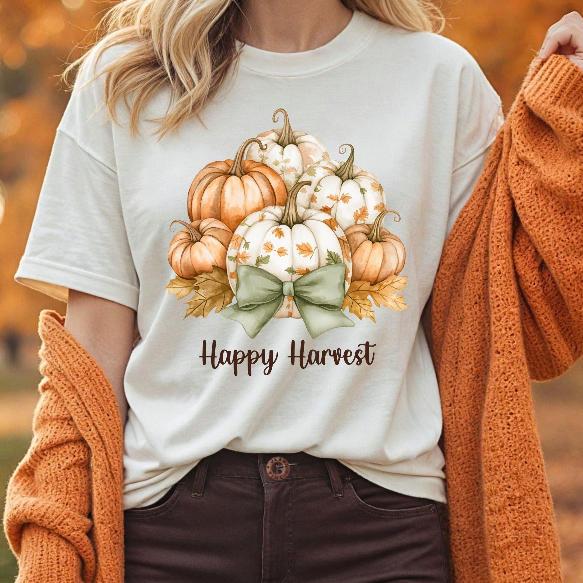 Happy Harvest Pumpkins T-Shirt