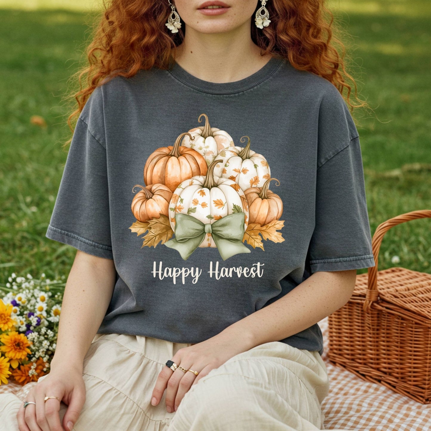 Happy Harvest Pumpkins T-Shirt