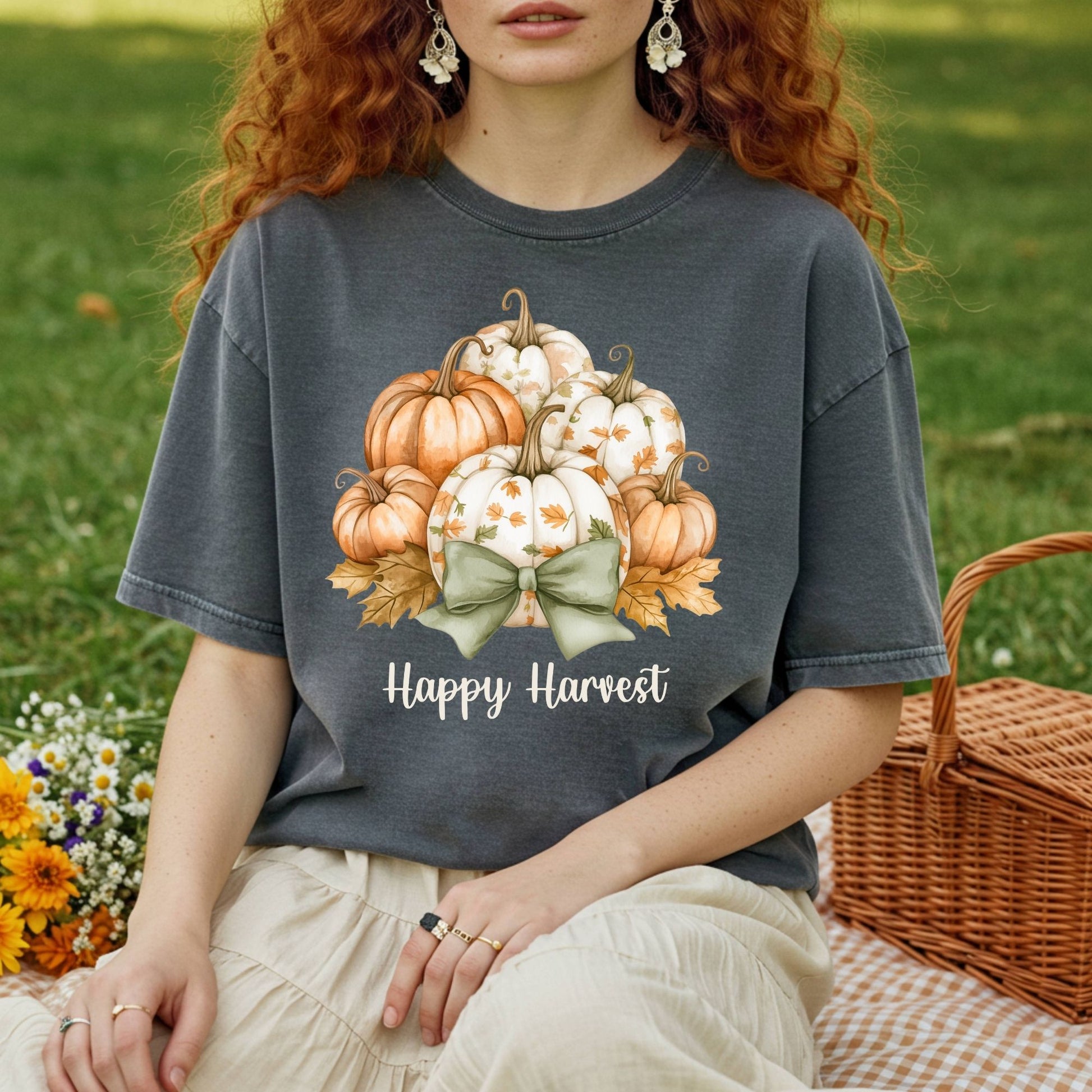 Happy Harvest Pumpkins T-Shirt