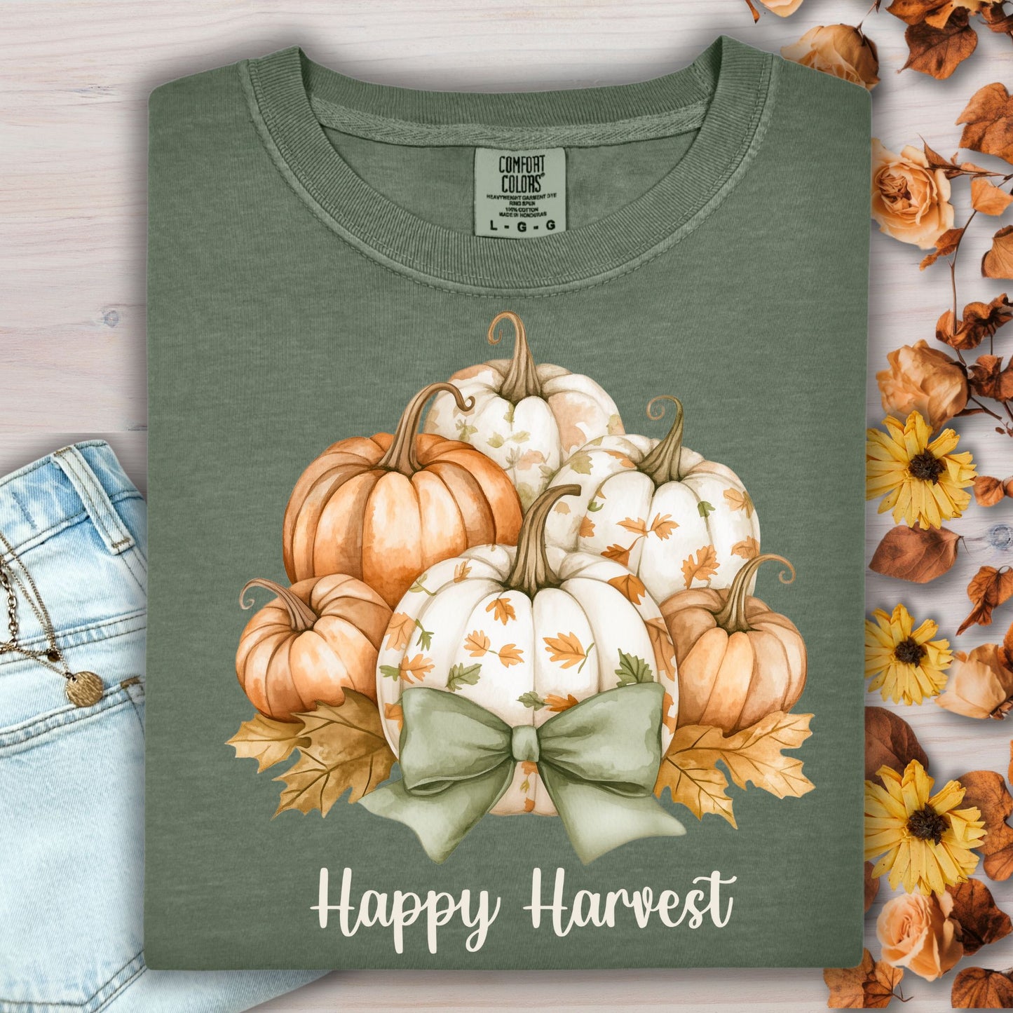 Happy Harvest Pumpkins T-Shirt