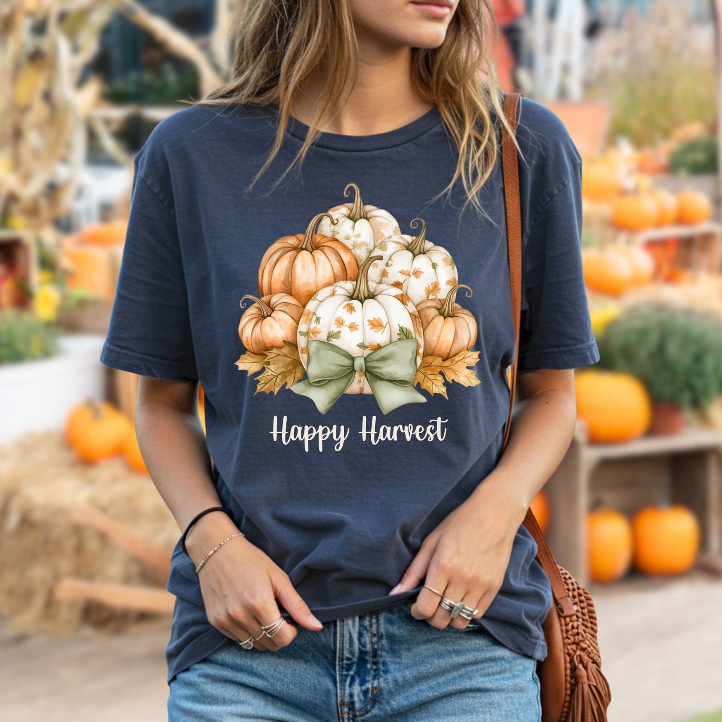 Happy Harvest Pumpkins T-Shirt