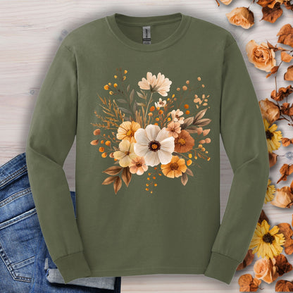 Harvest Blooms Long Sleeve Tee