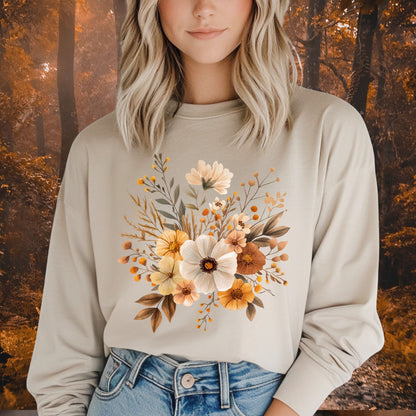Harvest Blooms Long Sleeve Tee