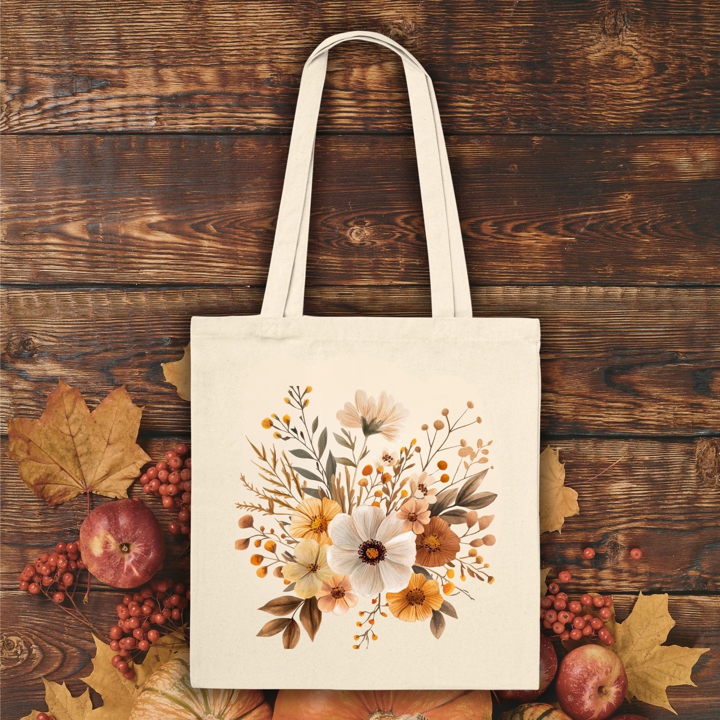 Harvest Blooms Tote Bag