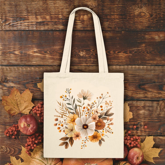 Harvest Blooms Tote Bag