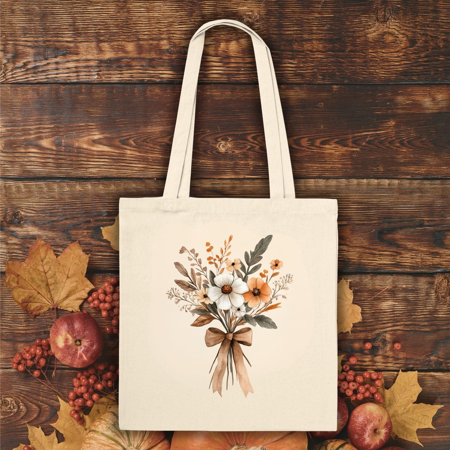 Harvest Bouquet Tote Bag