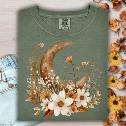 Harvest Moon and Wildflowers T-Shirt