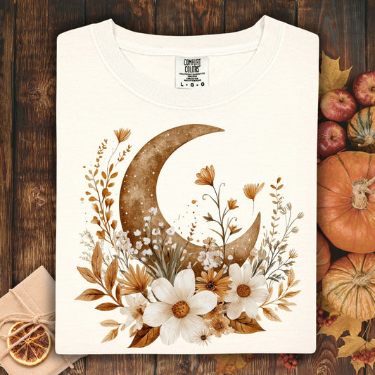 Harvest Moon and Wildflowers T-Shirt