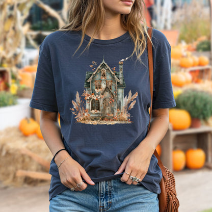 Haunted Victorian House T-Shirt