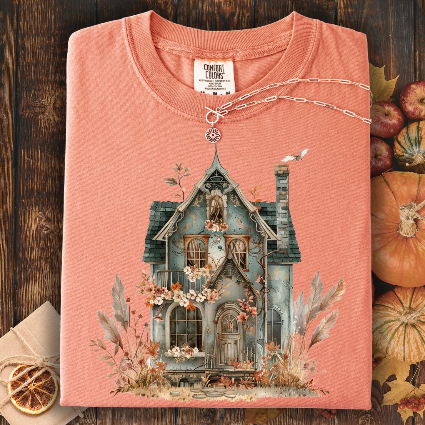 Haunted Victorian House T-Shirt