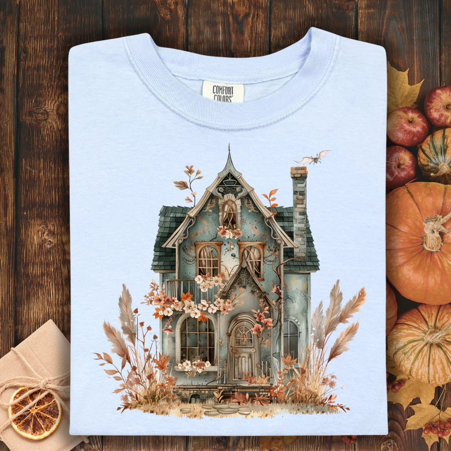 Haunted Victorian House T-Shirt