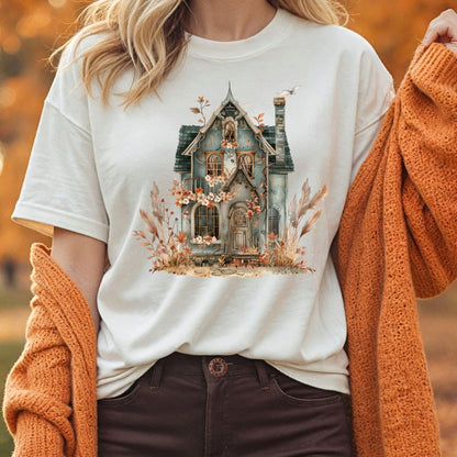 Haunted Victorian House T-Shirt
