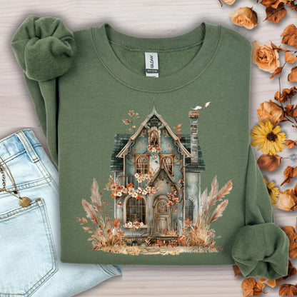 Haunting Victorian House Sweatshirt