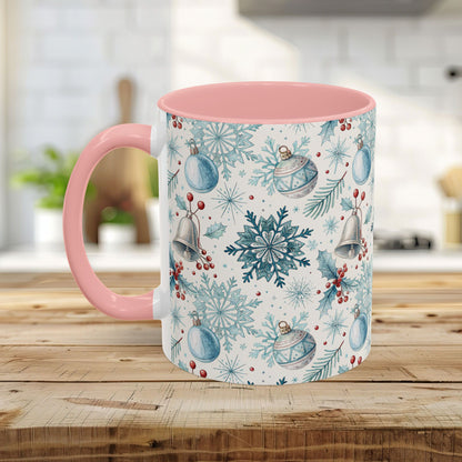 Holiday Bells & Ornaments 11 & 15 oz. Mug