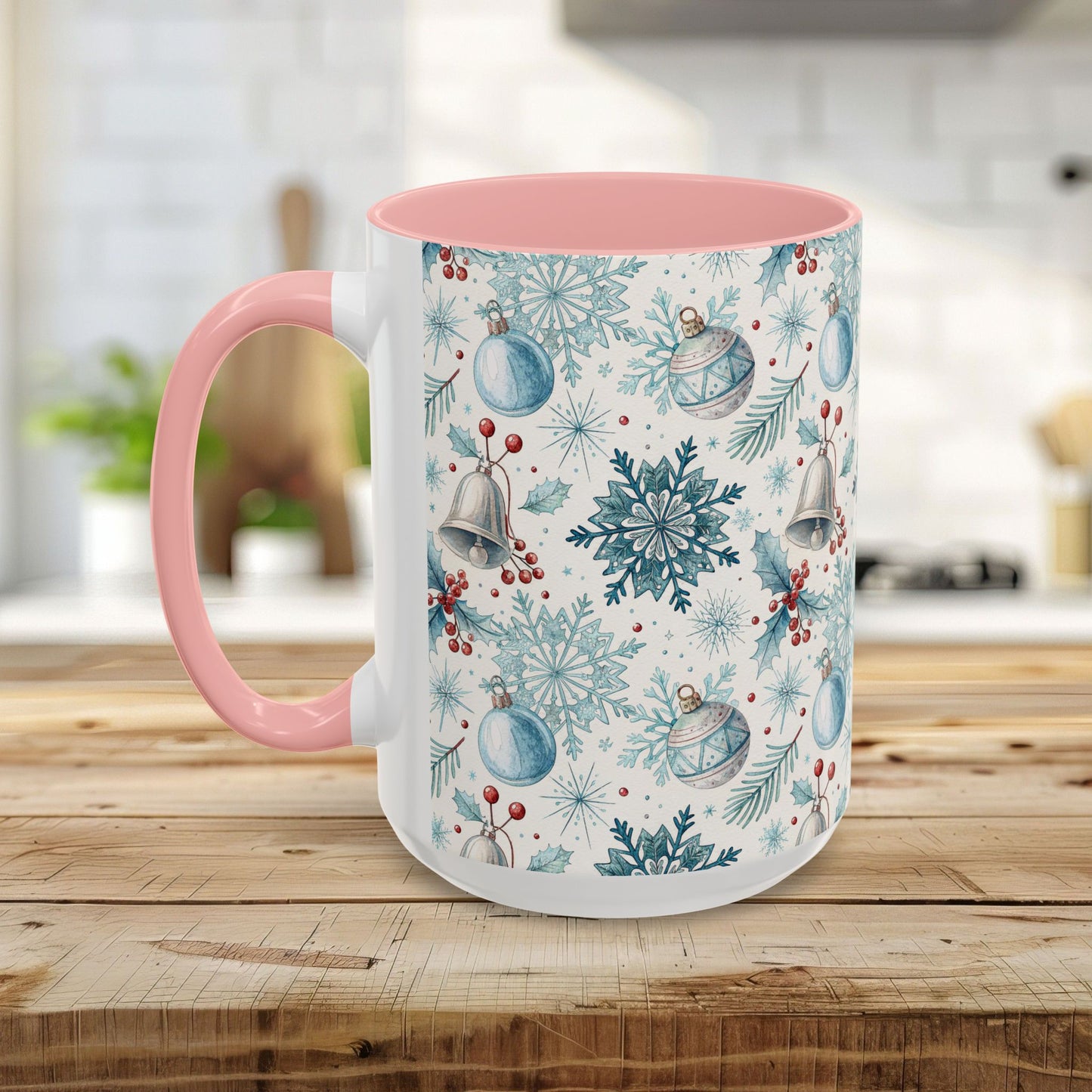 Holiday Bells & Ornaments 11 & 15 oz. Mug