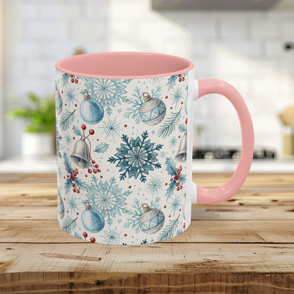 Holiday Bells & Ornaments 11 & 15 oz. Mug