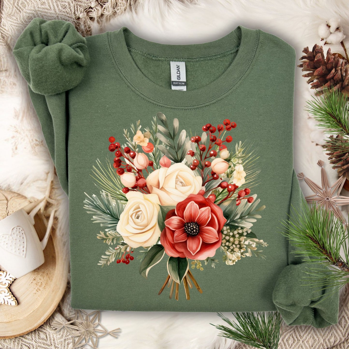 Holiday Bouquet Sweatshirt