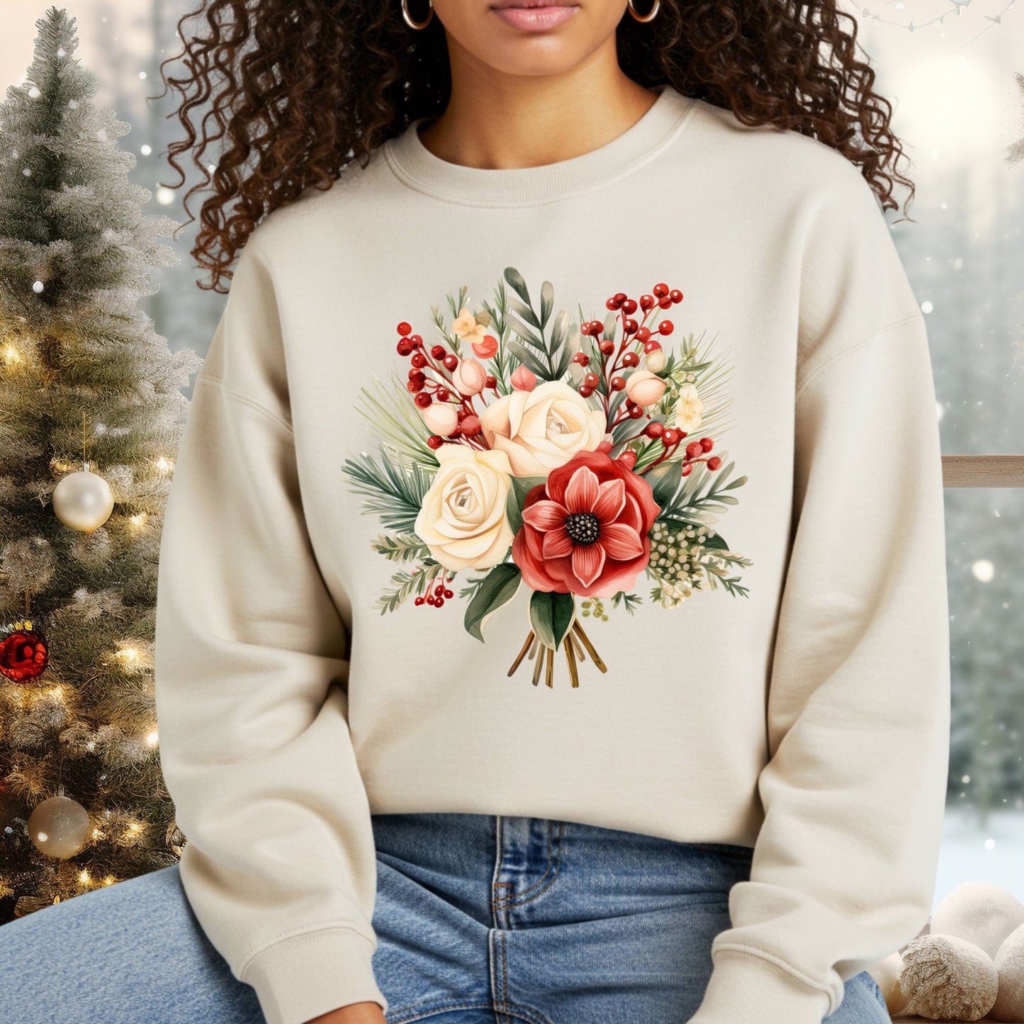 Holiday Bouquet Sweatshirt