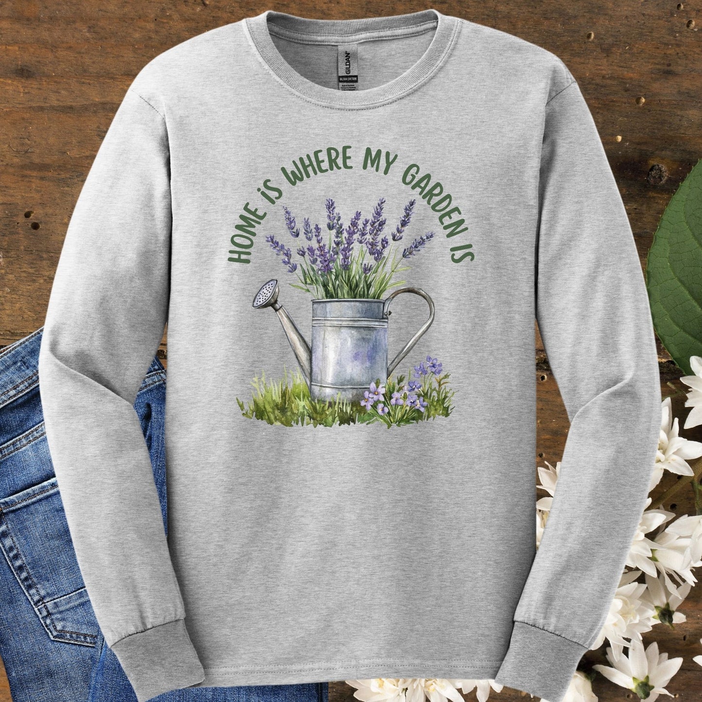 "Home Is Where My Garden Is" Long Sleeve Tee