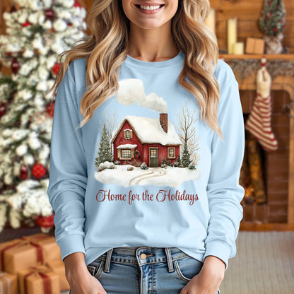 Home for the Holidays Long Sleeve Tee