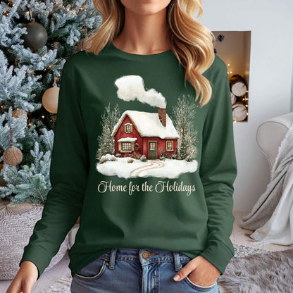 Home for the Holidays Long Sleeve Tee