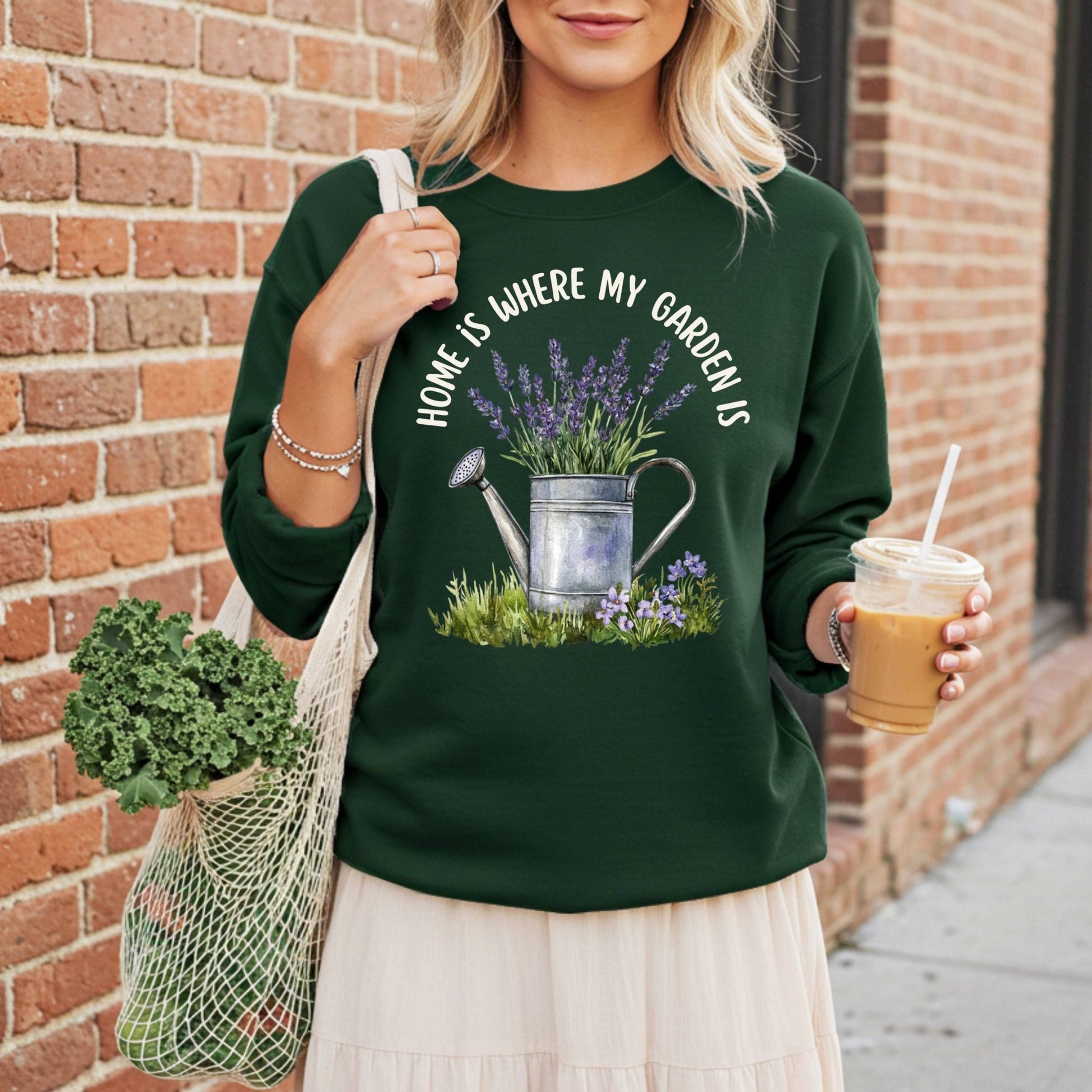 Home is Where My Garden Is Sweatshirt