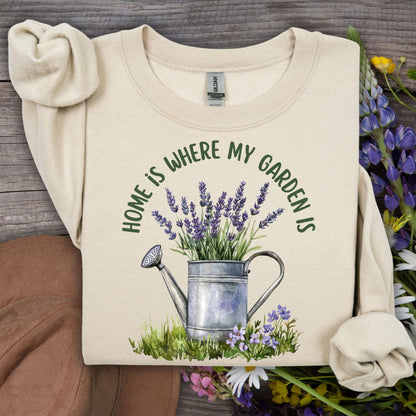 Home is Where My Garden Is Sweatshirt