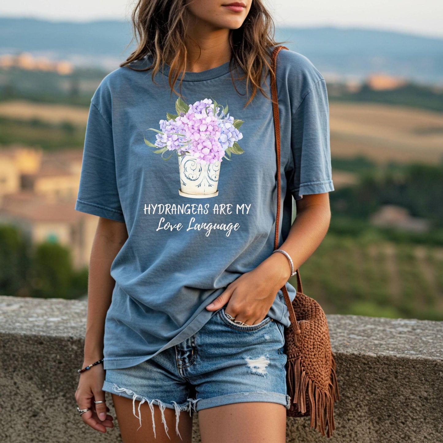 Hydrangeas Are My Love Language T-Shirt