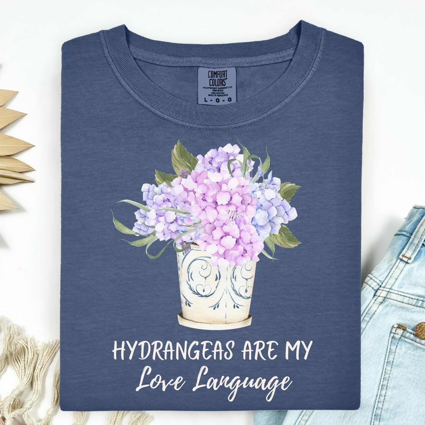 Hydrangeas Are My Love Language T-Shirt