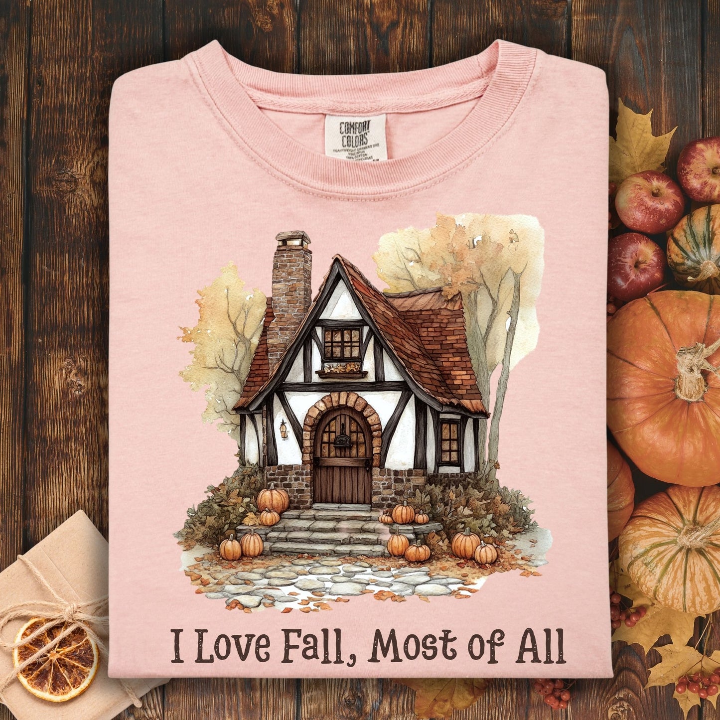 I Love Fall Most of All T-Shirt