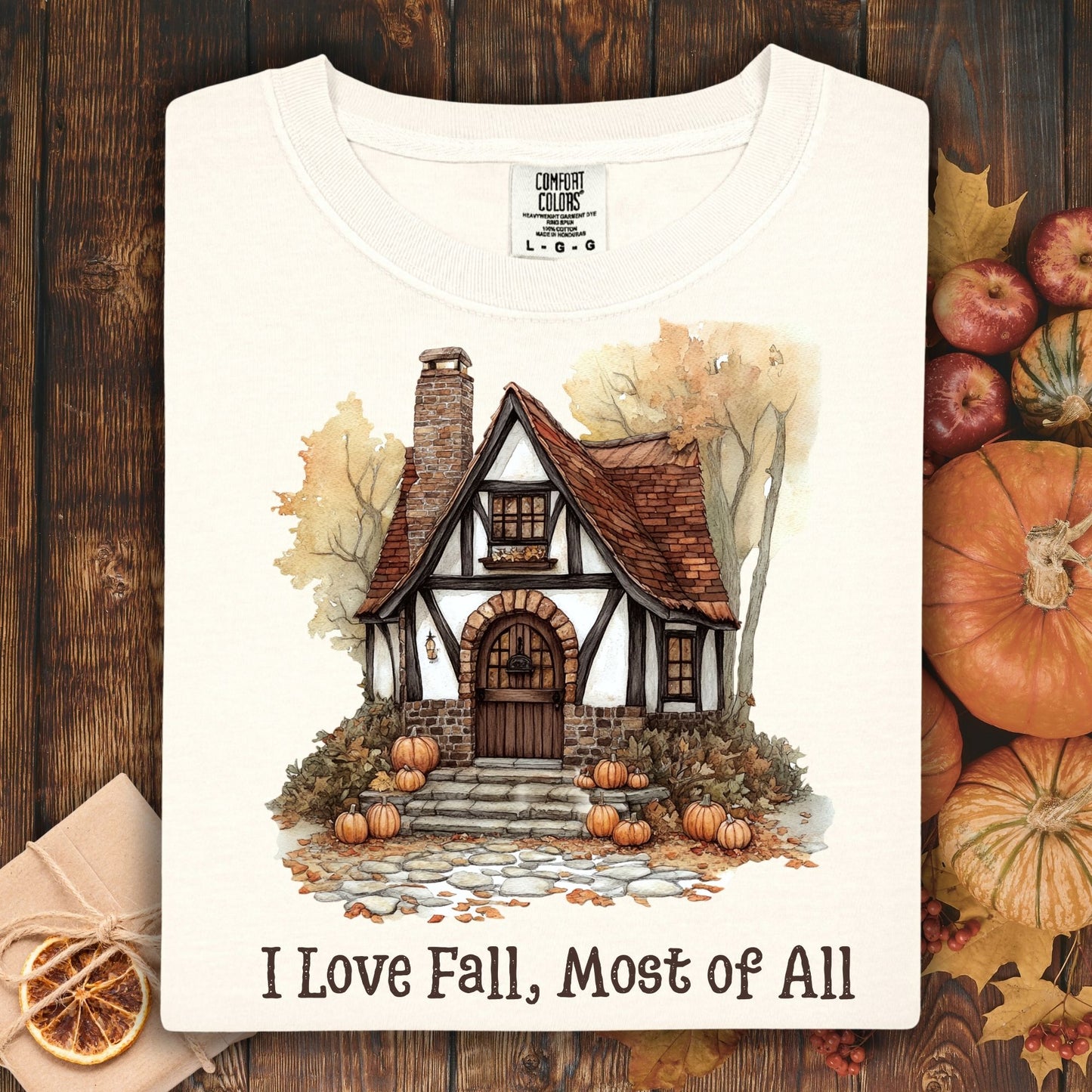 I Love Fall Most of All T-Shirt