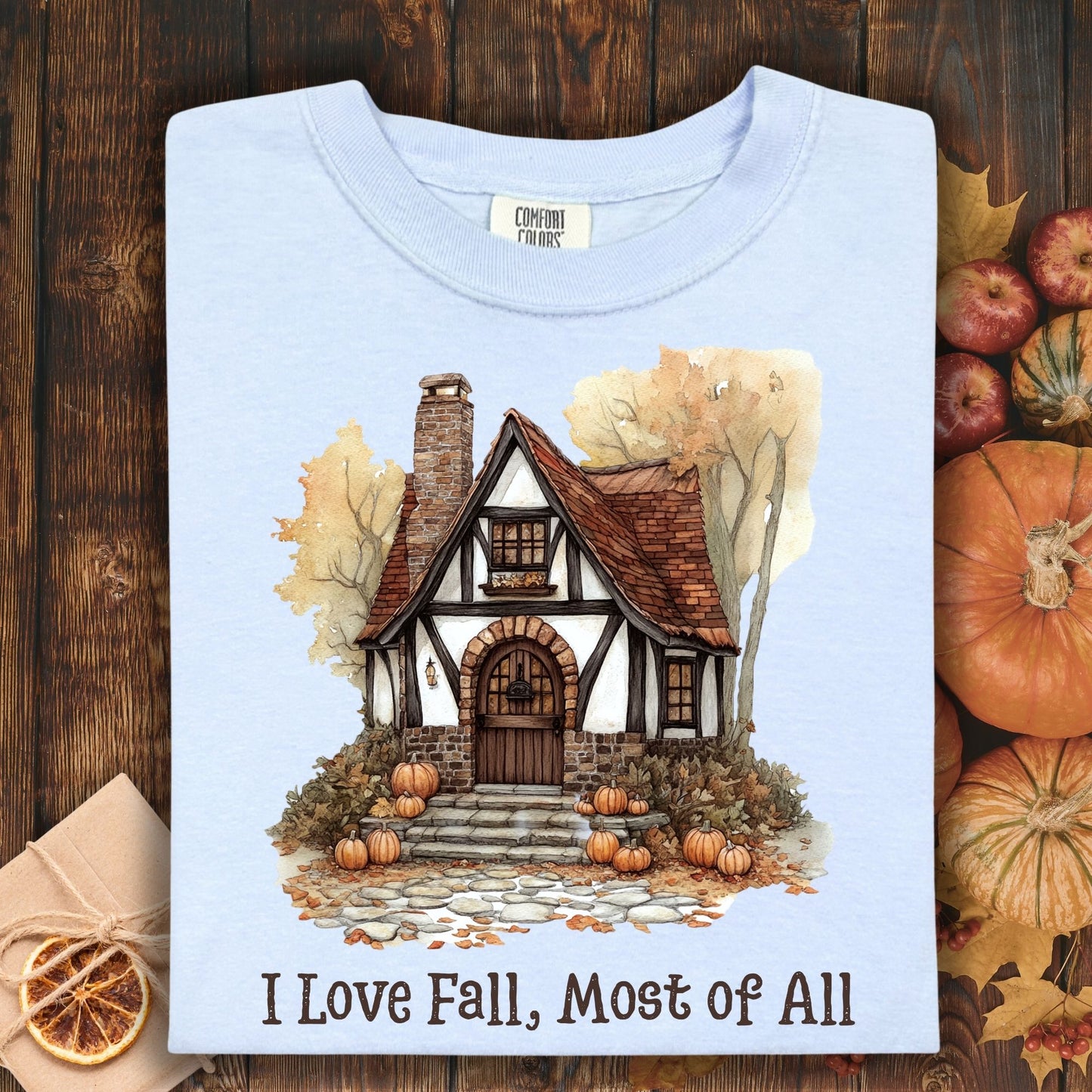 I Love Fall Most of All T-Shirt