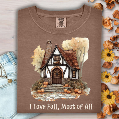 I Love Fall Most of All T-Shirt