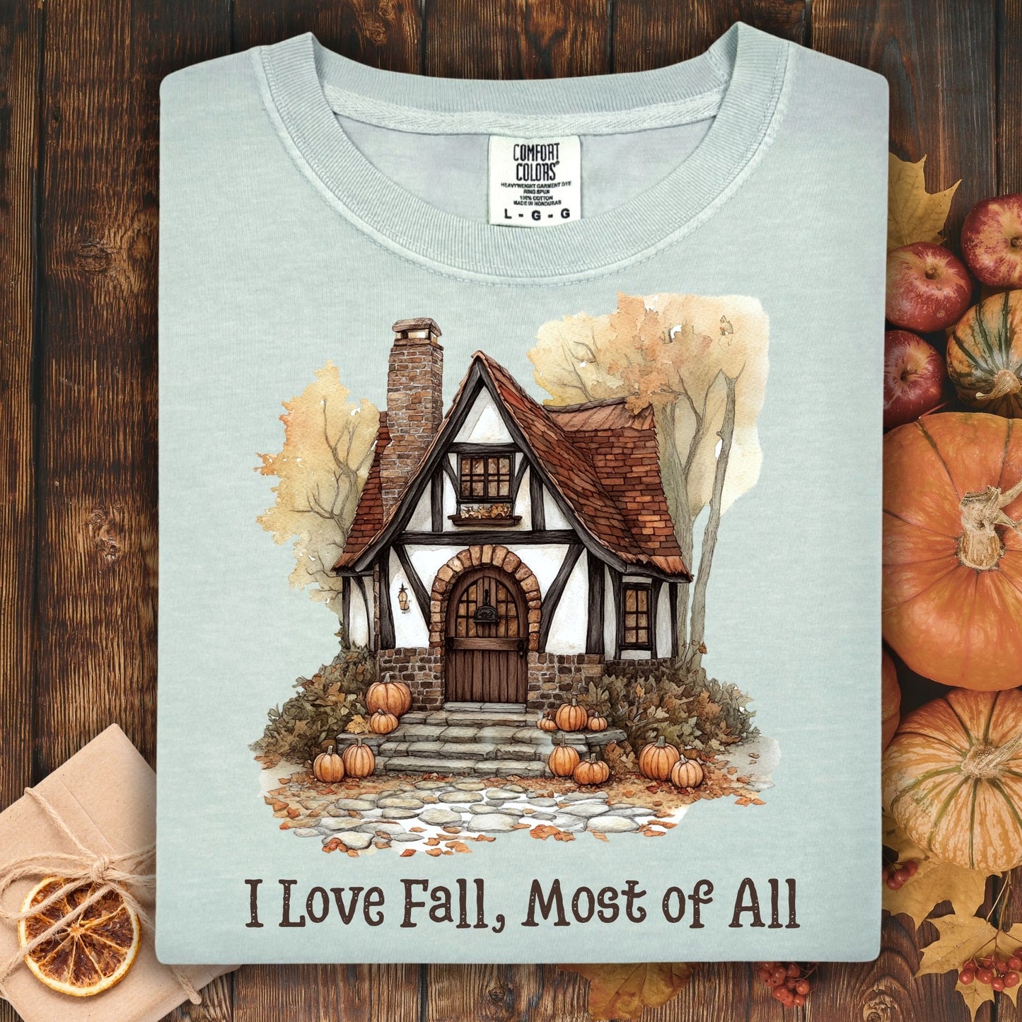 I Love Fall Most of All T-Shirt
