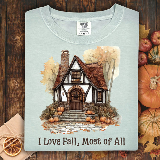 I Love Fall Most of All T-Shirt