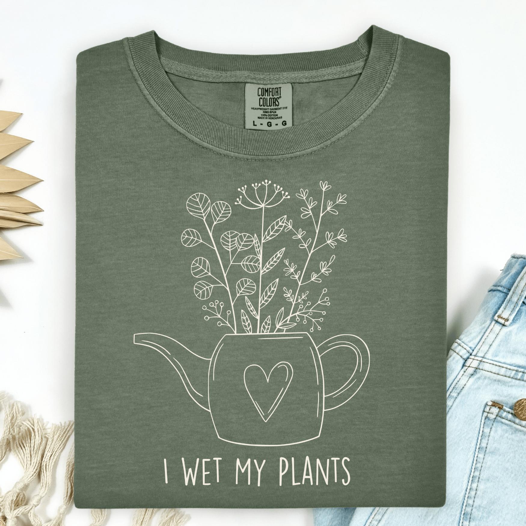 Wild Petal Threads T-Shirt I Wet My Plants T-Shirt