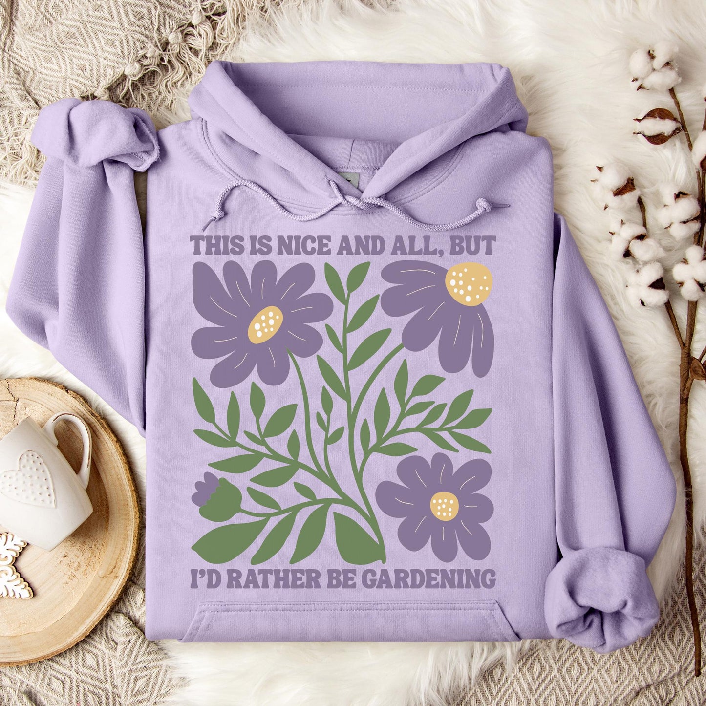 I'd Rather Be Gardening Hoodie