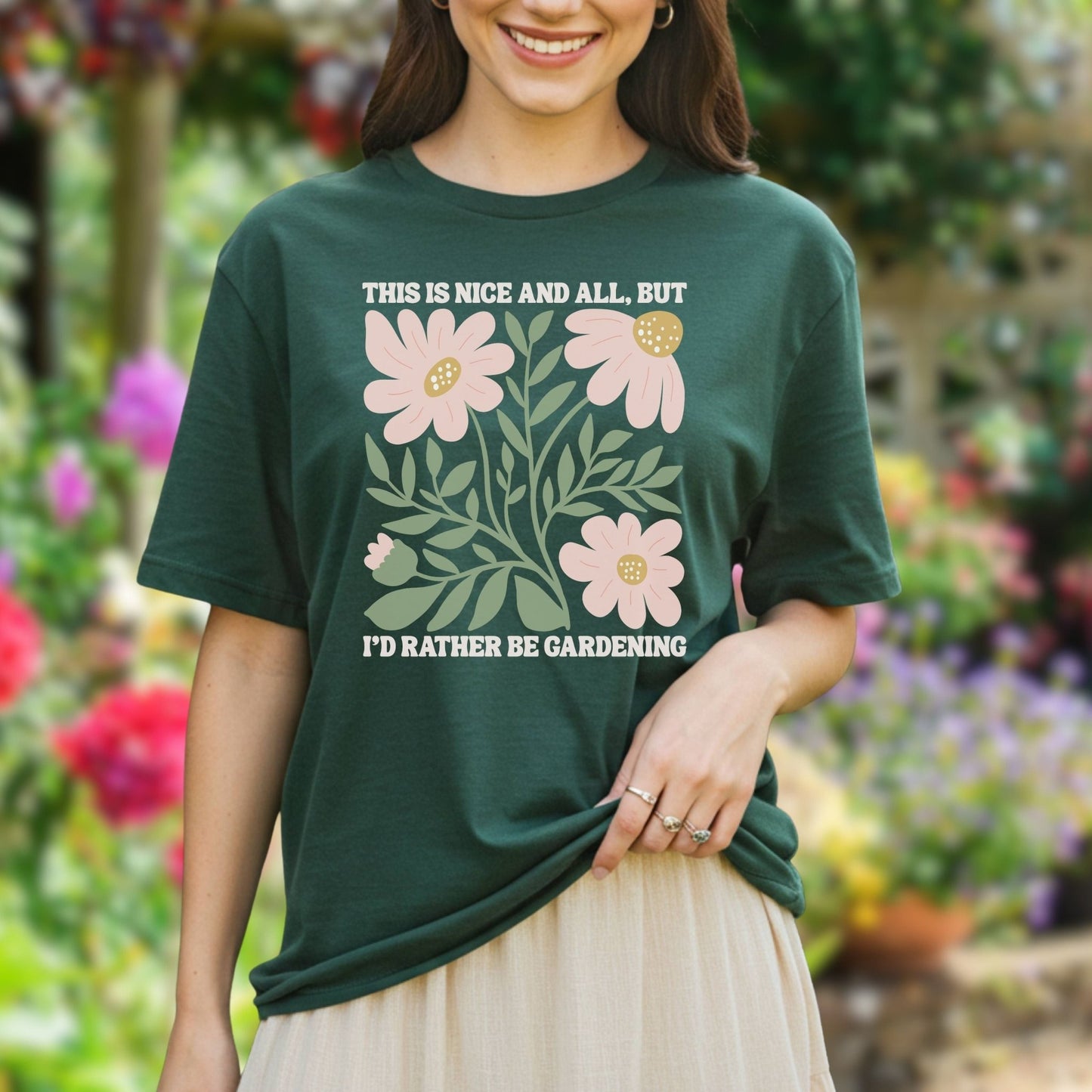 I'd Rather Be Gardening T-Shirt