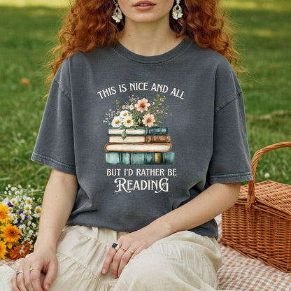 I'd Rather Be Reading T-Shirt