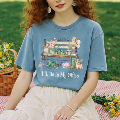 "I'll Be In My Office" Gardeners T-Shirt