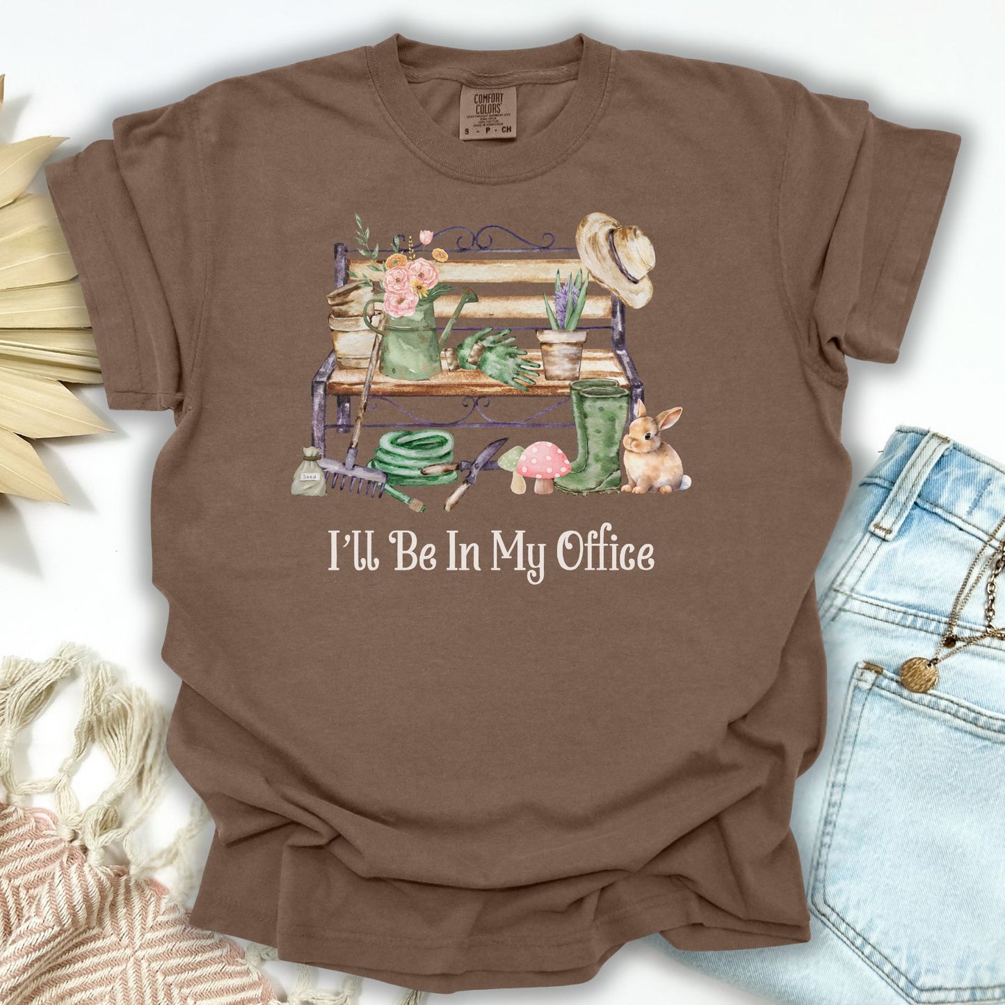 "I'll Be In My Office" Gardeners T-Shirt