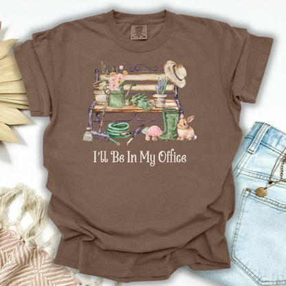 "I'll Be In My Office" Gardeners T-Shirt