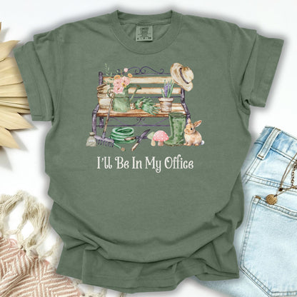 "I'll Be In My Office" Gardeners T-Shirt