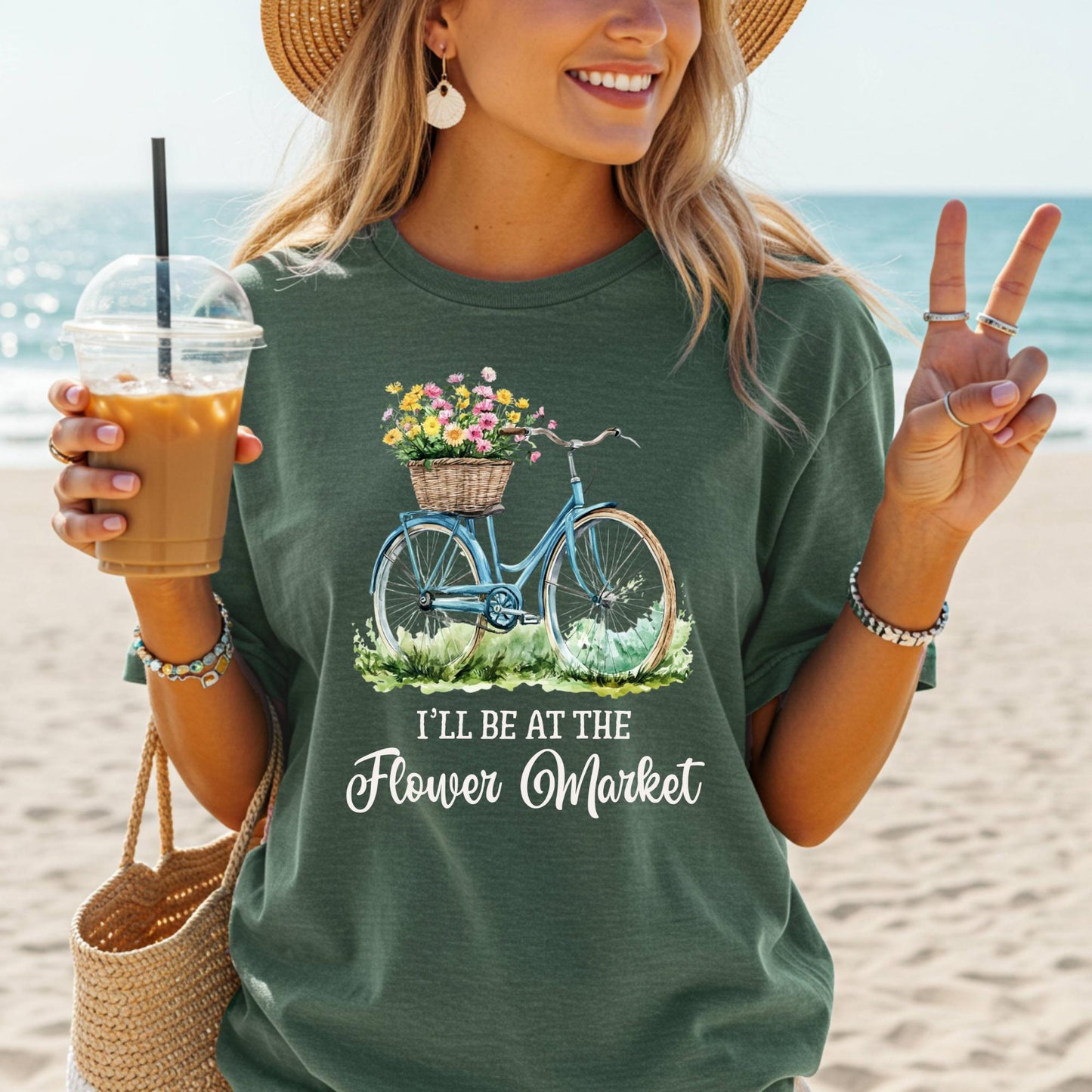 I'll Be at the Flower Market T-Shirt