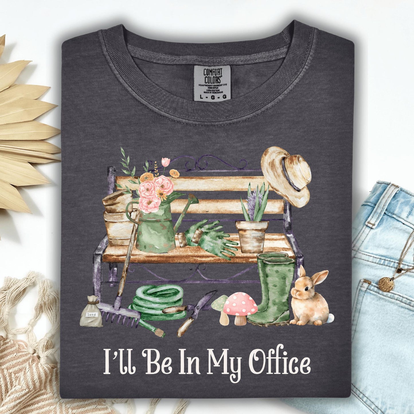 Wild Petal Threads T-Shirt S / pepper I'll Be in My Office T-Shirt